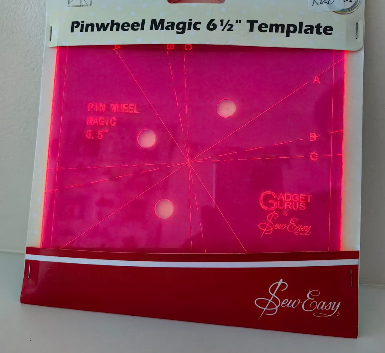 Pinwheel Magic 6.5 Template