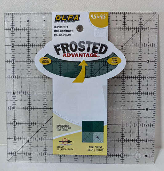 OLFA Non Slip Ruler 9.5 x 9.5